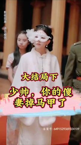 少帥，你的傻妻掉馬甲了(全集)
